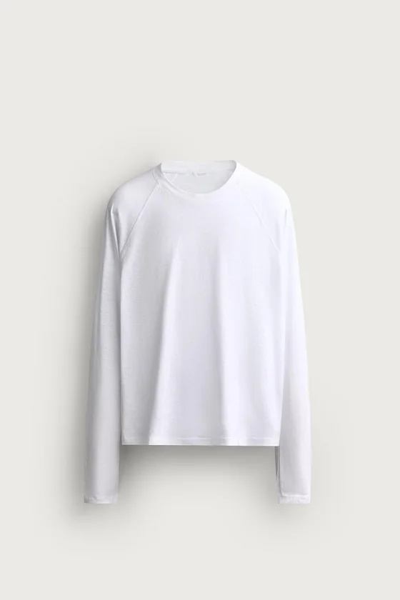 ФУТБОЛКА COLOR BLOCK ИЗ ХЛОПКА И ЛЬНА