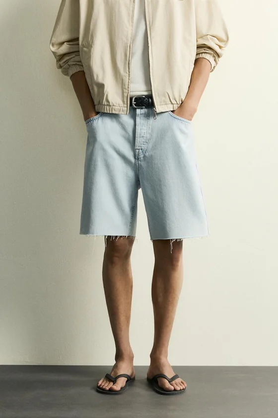 ДЖИНСОВЫЕ ШОРТЫ STRAIGHT FIT