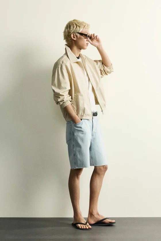 ДЖИНСОВЫЕ ШОРТЫ STRAIGHT FIT