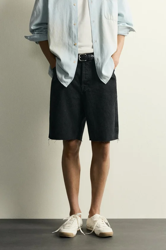 ДЖИНСОВЫЕ ШОРТЫ STRAIGHT FIT