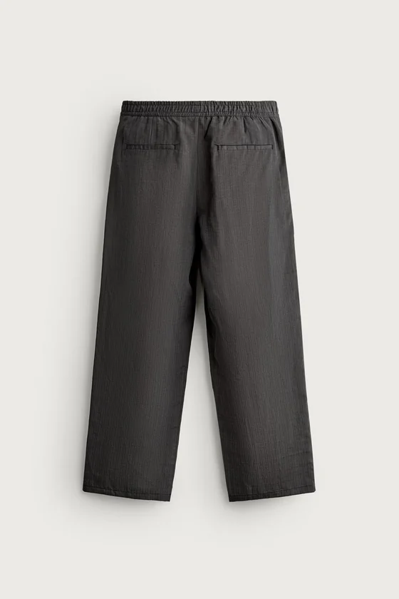 БРЮКИ RELAXED FIT В ПОЛОСКУ