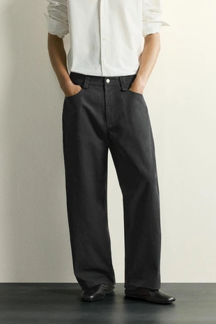 Джинсы Straight Relaxed Fit- Заказать в России