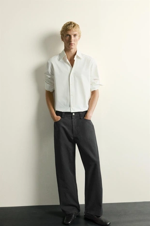 Джинсы Straight Relaxed Fit- Заказать в России