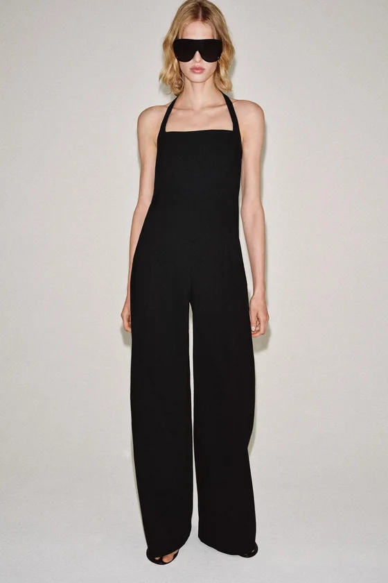 КОМБИНЕЗОН С ГОРЛОВИНОЙ ХАЛТЕР — ZW COLLECTION