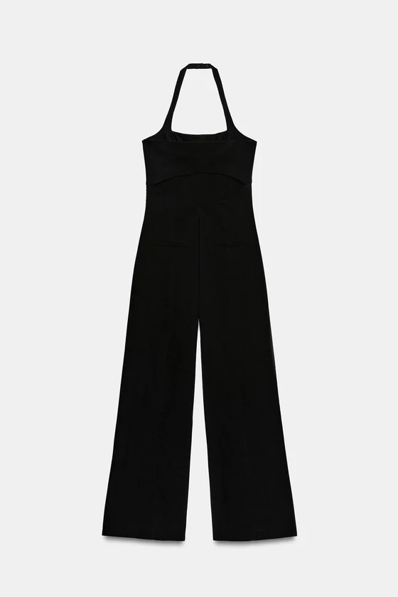 КОМБИНЕЗОН С ГОРЛОВИНОЙ ХАЛТЕР — ZW COLLECTION
