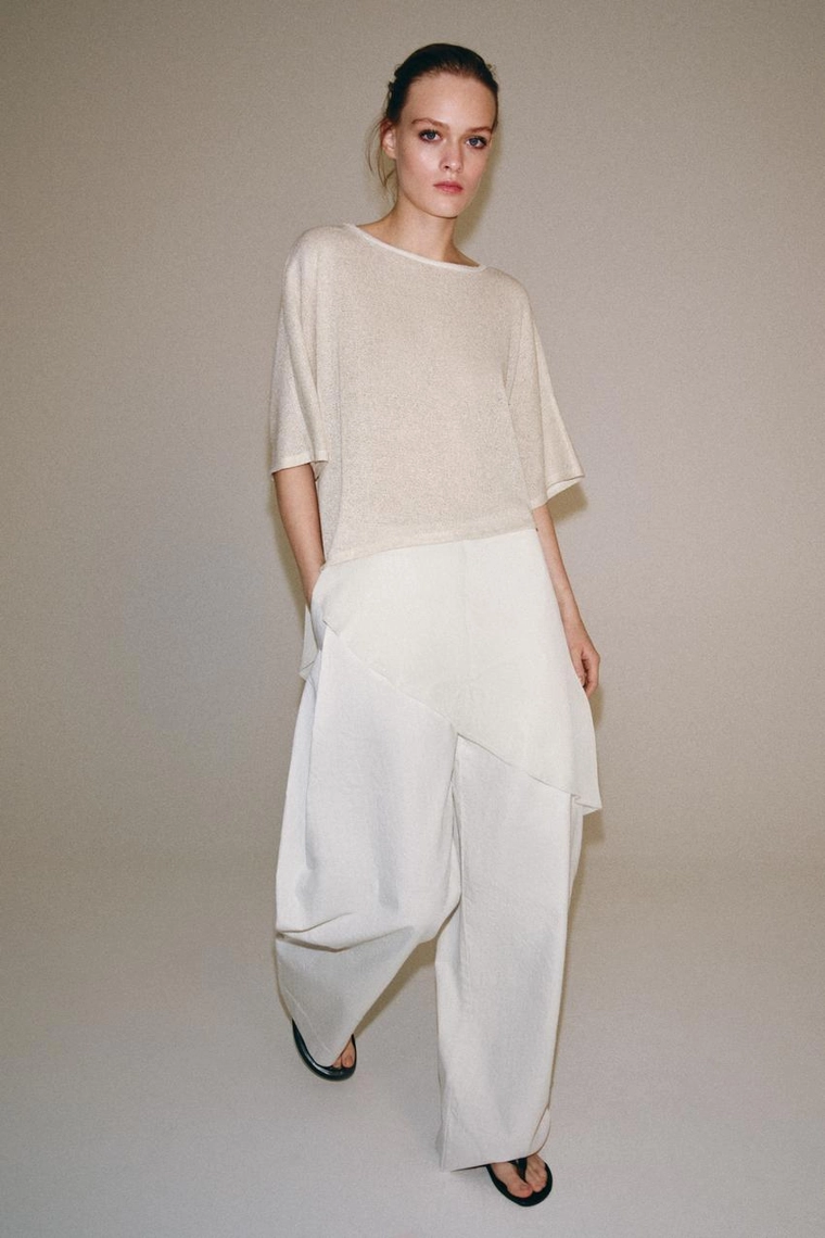 ШИРОКИЕ БРЮКИ — коллекция Zara «ZW»