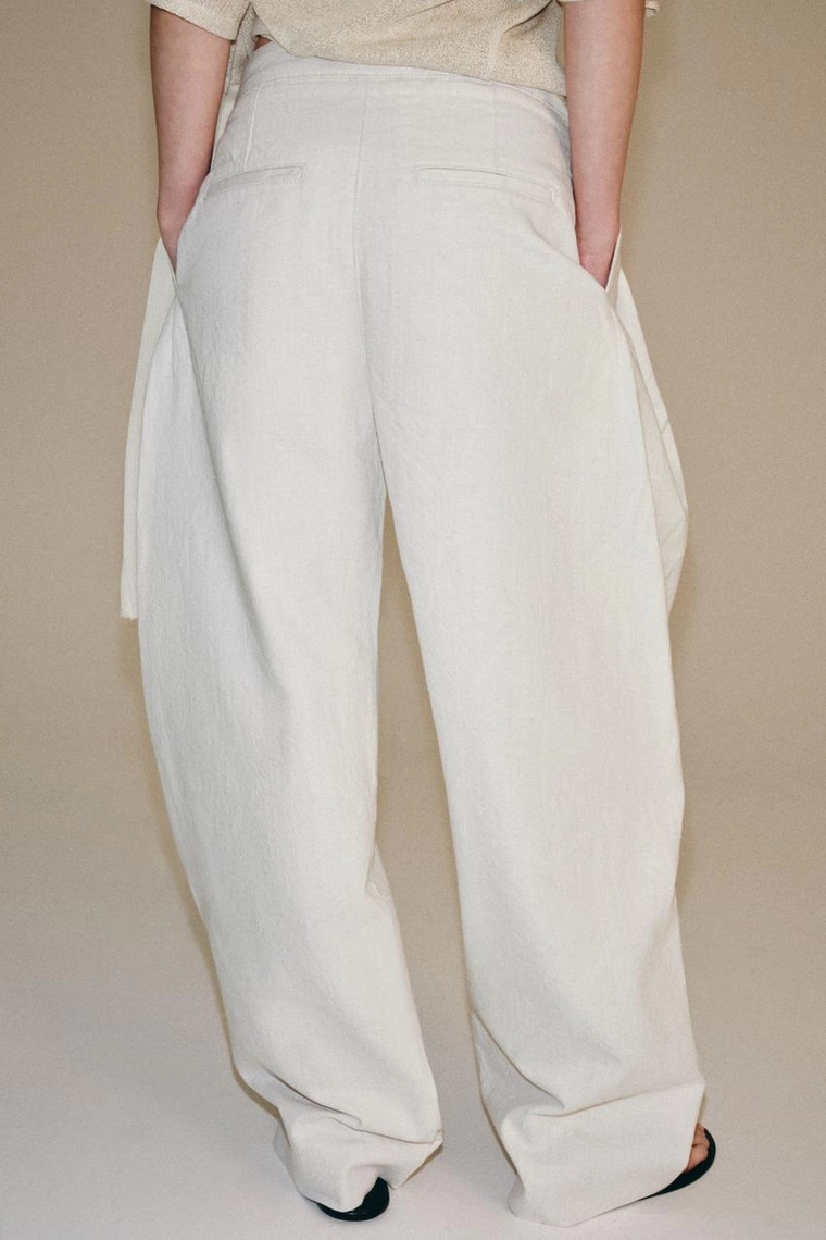 ШИРОКИЕ БРЮКИ — коллекция Zara «ZW»