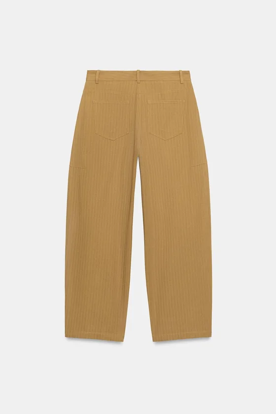 БРЮКИ TAPERED В ЕЛОЧКУ — ZW COLLECTION