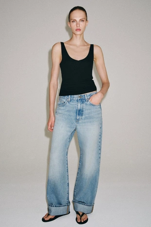 Джинсы Baggy со средней посадкой — Zw Collection