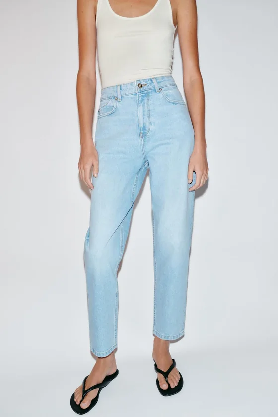 ДЖИНСЫ Z1975 MOM FIT С ВЫСОКОЙ ПОСАДКОЙ