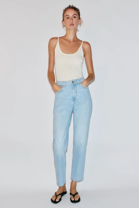 ДЖИНСЫ Z1975 MOM FIT С ВЫСОКОЙ ПОСАДКОЙ