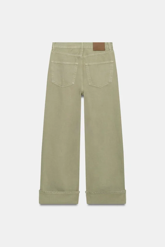 ДЖИНСЫ BAGGY СО СРЕДНЕЙ ПОСАДКОЙ — ZW COLLECTION