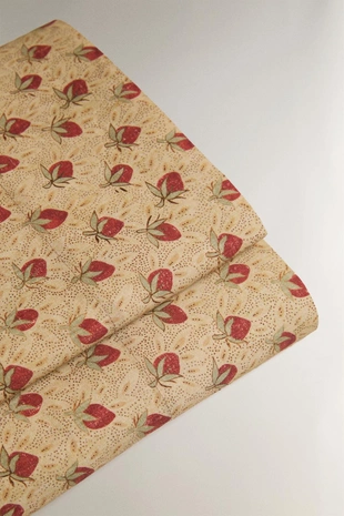 Простыня strawberry percale | katharine pole- Заказать в России