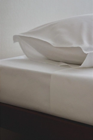 Простыня на резинке percale | высота 40 см (500 нитей)- Заказать в России