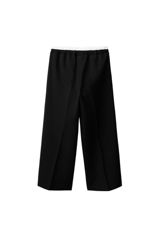 Брюки Wide Leg с двойным поясом