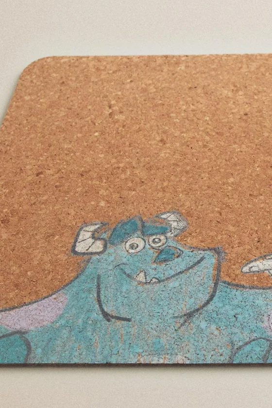 Детская пробковая подставка monsters, inc. ©disney/pixar