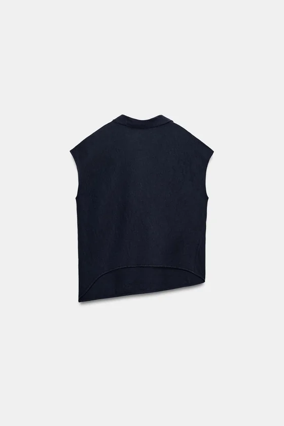 РУБАШКА ИЗ СМЕСОВОГО ЛЬНА — ZW COLLECTION