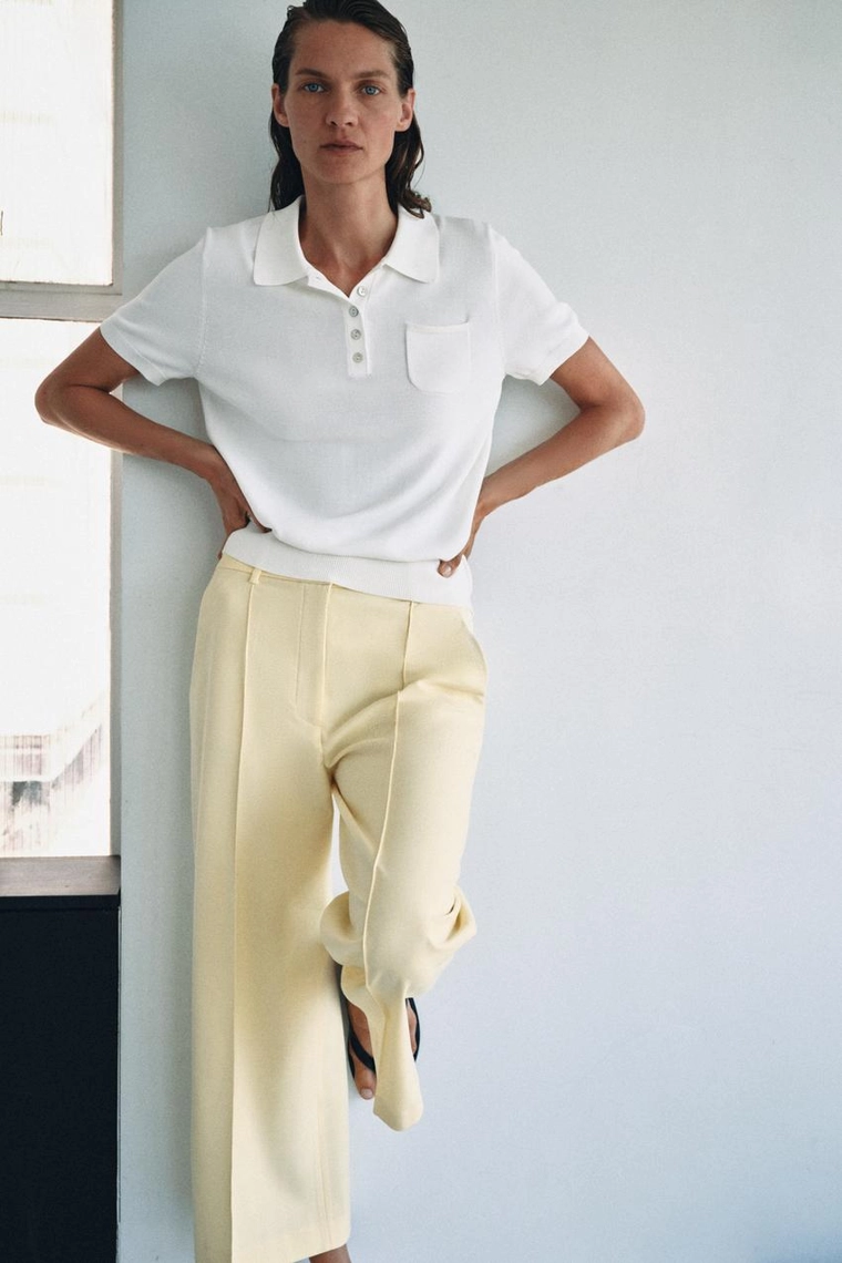 УКОРОЧЕННЫЕ БРЮКИ — коллекция Zara «ZW»