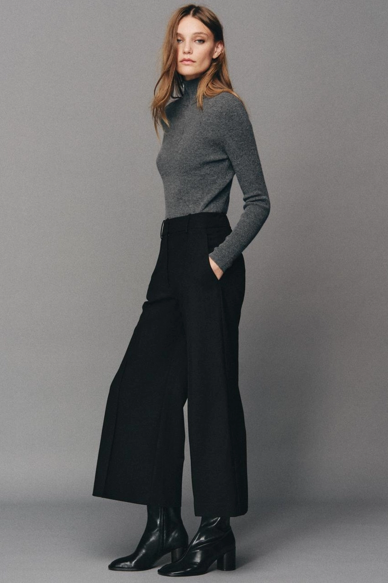 УКОРОЧЕННЫЕ БРЮКИ — коллекция Zara «ZW»