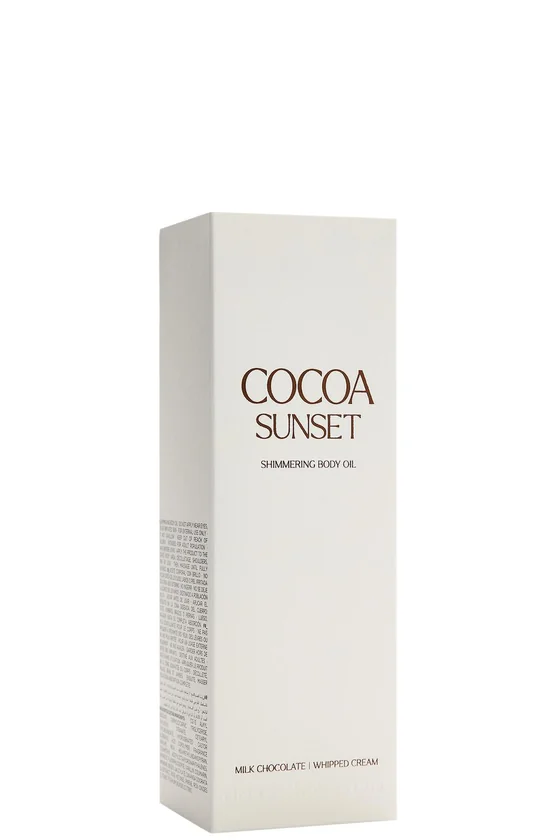 Мерцающее масло для тела cocoa sunset, 100 мл