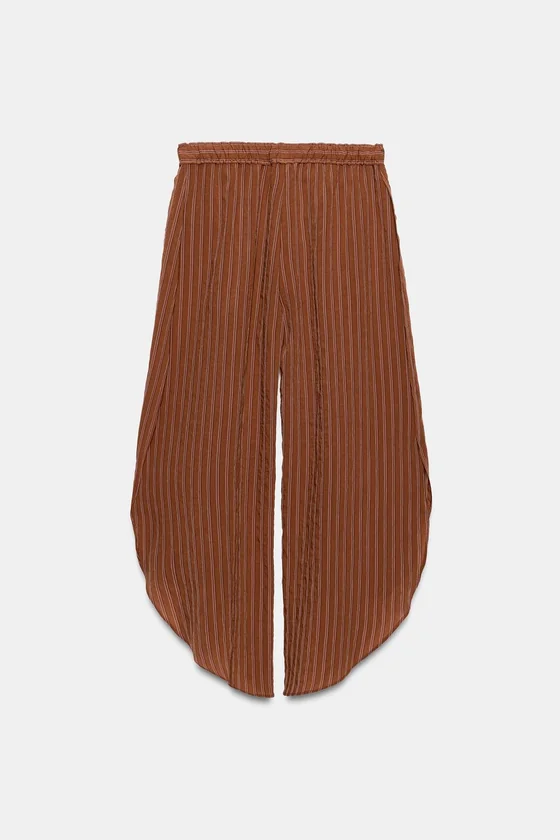 БРЮКИ С БОКОВЫМИ РАЗРЕЗАМИ — ZW COLLECTION