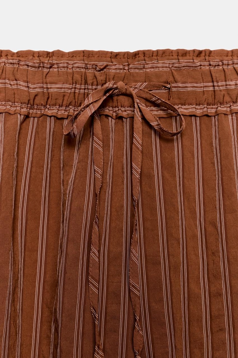 БРЮКИ С БОКОВЫМИ РАЗРЕЗАМИ — коллекция Zara «ZW»