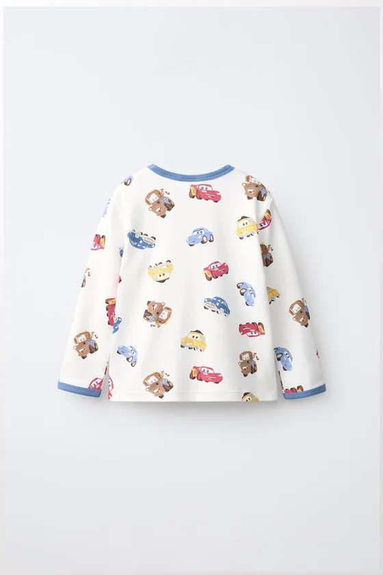 2-6 ЛЕТ/ПИЖАМА С ПРИНТОМ CARS © DISNEY