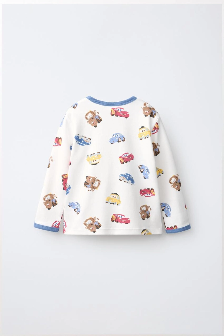 2-6 ЛЕТ/ПИЖАМА С ПРИНТОМ Cars © Disney