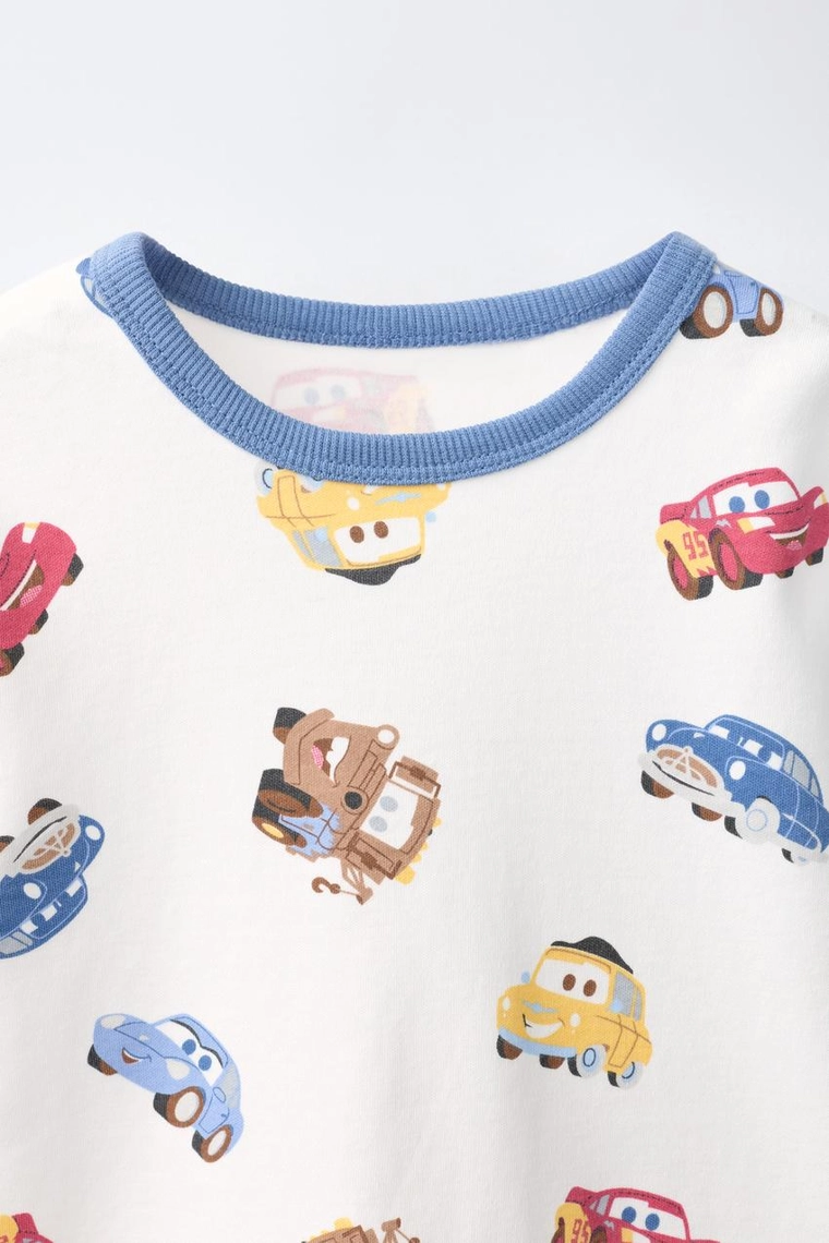 2-6 ЛЕТ/ПИЖАМА С ПРИНТОМ Cars © Disney