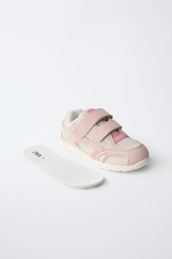 Кроссовки barefoot с контрастным дизайном