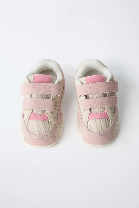 Кроссовки barefoot с контрастным дизайном
