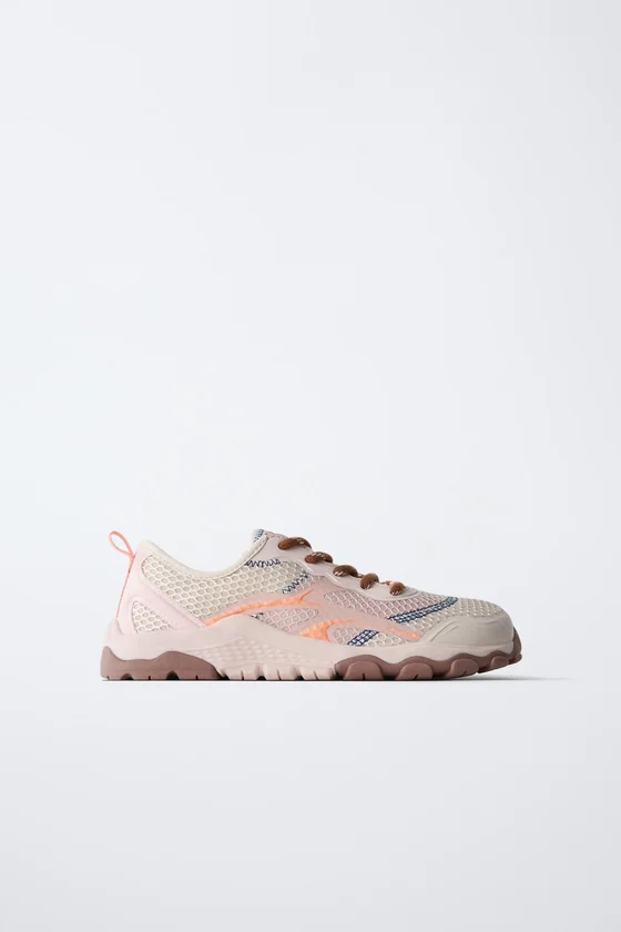 КРОССОВКИ BAREFOOT ИЗ СЕТЧАТОЙ ТКАНИ