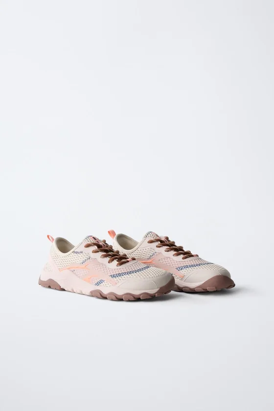 КРОССОВКИ BAREFOOT ИЗ СЕТЧАТОЙ ТКАНИ