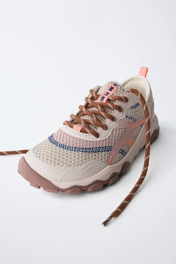 КРОССОВКИ BAREFOOT ИЗ СЕТЧАТОЙ ТКАНИ
