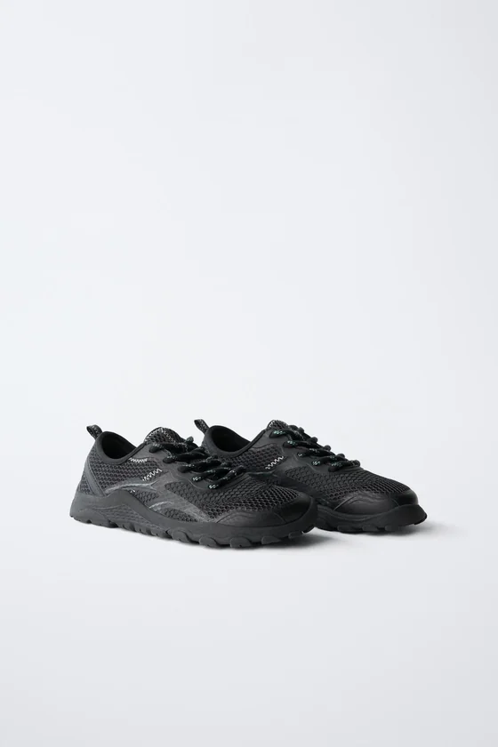 КРОССОВКИ BAREFOOT ИЗ СЕТЧАТОЙ ТКАНИ