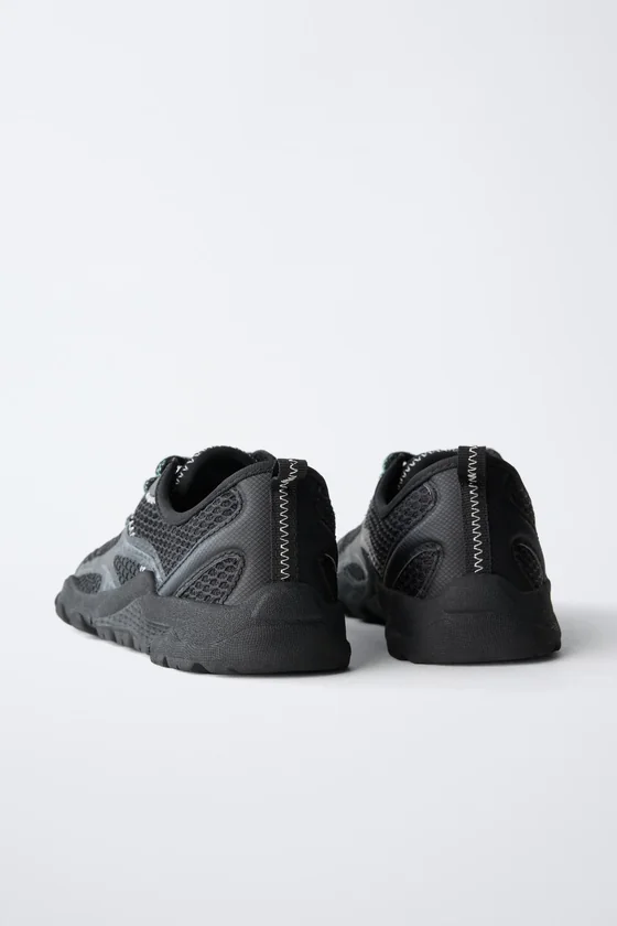 КРОССОВКИ BAREFOOT ИЗ СЕТЧАТОЙ ТКАНИ