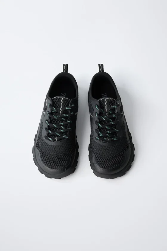 КРОССОВКИ BAREFOOT ИЗ СЕТЧАТОЙ ТКАНИ