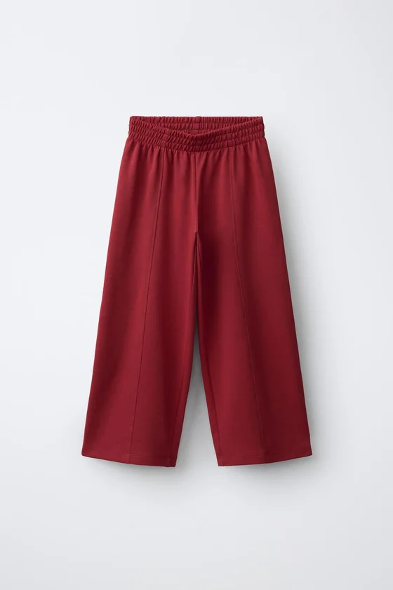 ТРИКОТАЖНЫЕ БРЮКИ WIDE LEG