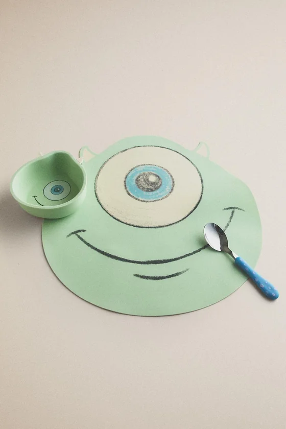 Детская силиконовая подставка mike из монстров, inc. ©disney/pixar