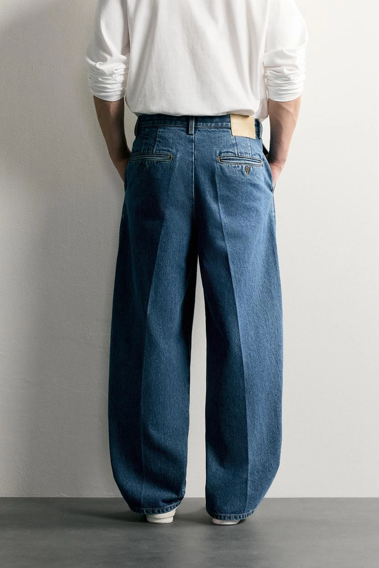 Джинсовые брюки чинос regular fit