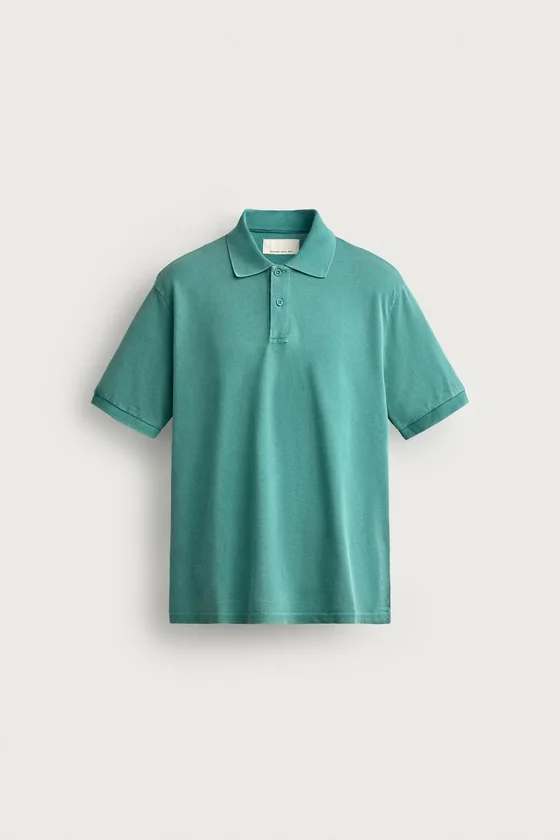 ПОЛО REGULAR FIT ИЗ ВАРЕНОГО ПИКЕ