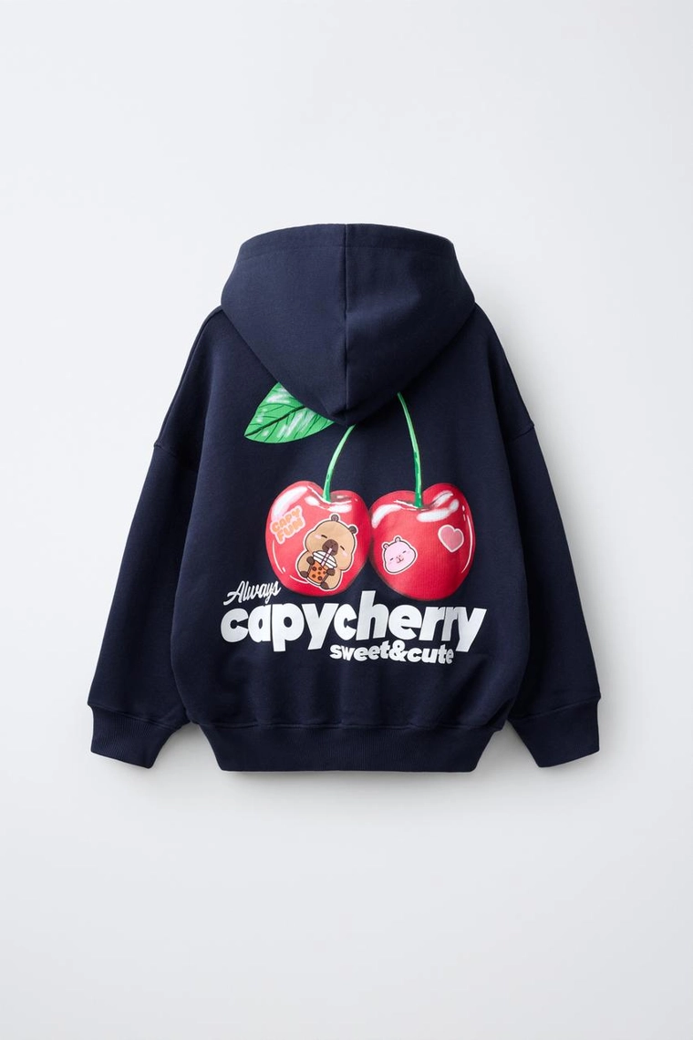 ХУДИ С ПРИНТОМ Капибара CAPYFUN ©