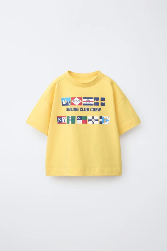 ФУТБОЛКА С МОРСКИМИ ФЛАГАМИ