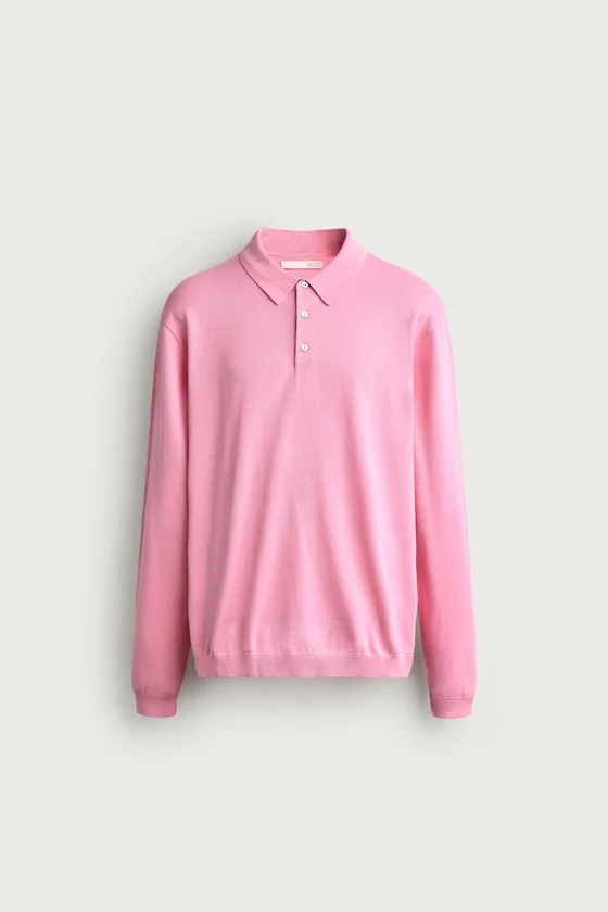 ТРИКОТАЖНОЕ ПОЛО RELAXED FIT