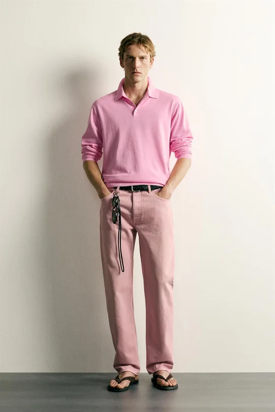 ТРИКОТАЖНОЕ ПОЛО RELAXED FIT