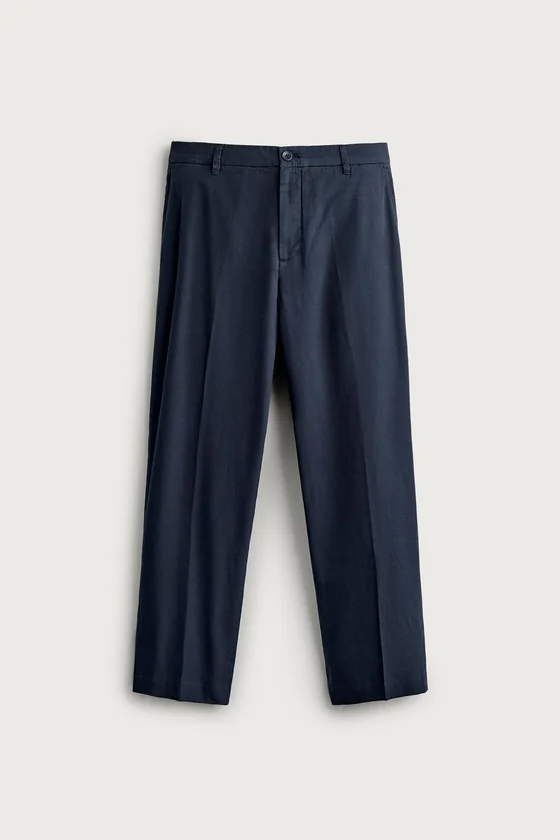 БРЮКИ RELAXED FIT С ЭФФЕКТОМ ПОТЕРТОСТИ
