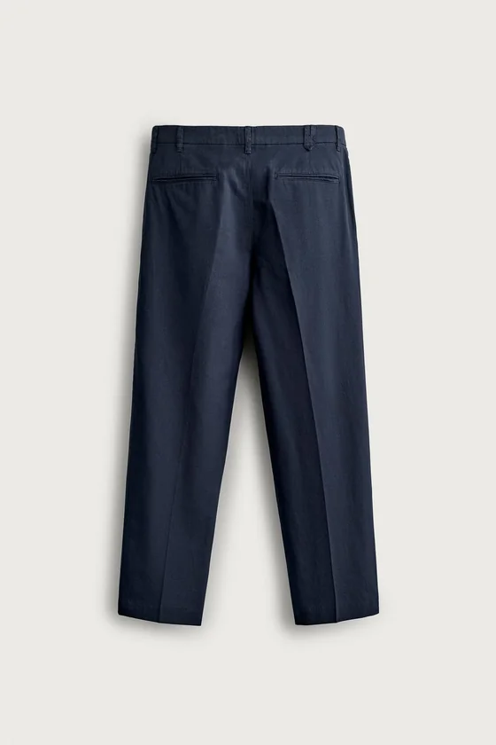 БРЮКИ RELAXED FIT С ЭФФЕКТОМ ПОТЕРТОСТИ