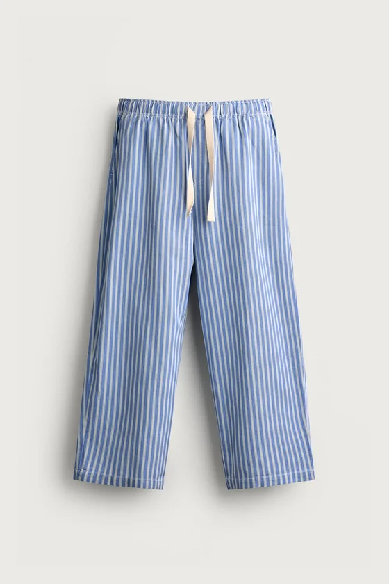 БРЮКИ BAGGY FIT В ПОЛОСКУ