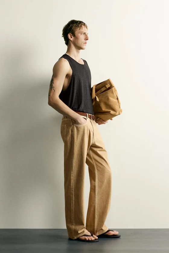 ТОП RELAXED FIT ИЗ ВИСКОЗЫ И ЛЬНА