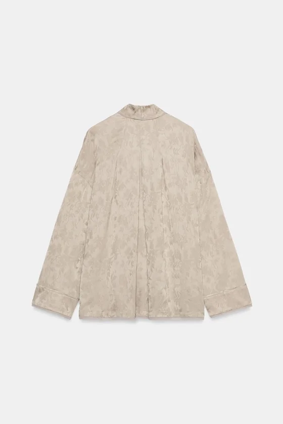 ЖАККАРДОВЫЙ ДВУБОРТНЫЙ БЛЕЙЗЕР — ZW COLLECTION